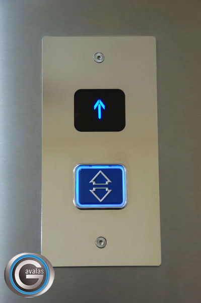 Κουμπί μπλέ